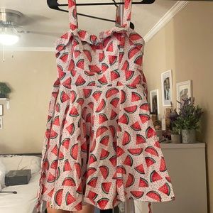 Ixia Watermelon Print Aline Dress